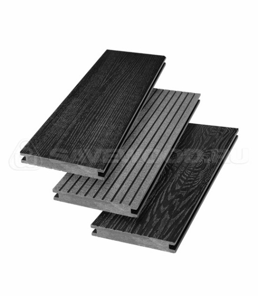 Террасная доска SW Fraxinus (R) полнотелая «SaveWood» Черный купить в Калаче-на-Дону
