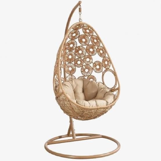 Кресло Подвесное из искусственного ротанга AFM-209A Beige купить в Калаче-на-Дону
