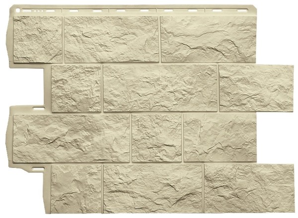 Фасадная панель Альта-Профиль Туф ЭКО Песчаный купить в Калаче-на-Дону