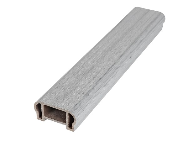 Перила верхнее фигурное Woodvex Co-Extrusion Серый купить в Калаче-на-Дону