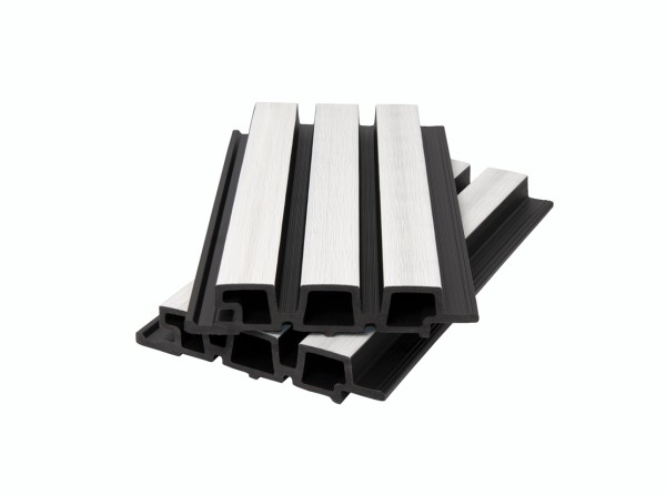 Фасадная панель брусковая двухцветная co-extrusion, white купить в Калаче-на-Дону