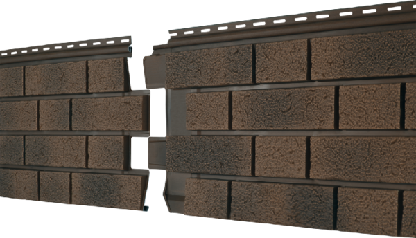 Фасадная панель Ю-пласт Стоун Хаус S-Lock Клинкер Балтик магма купить в Калаче-на-Дону