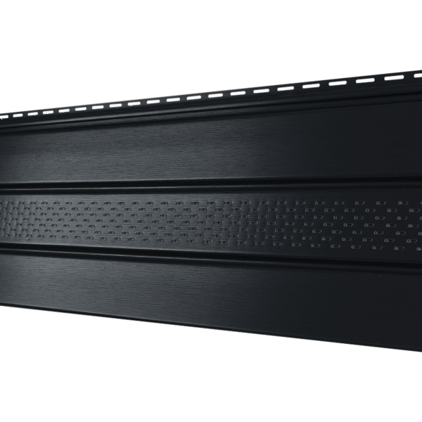 Софит Ю-Пласт PRO Классический перфорация по центру, графит купить в Калаче-на-Дону