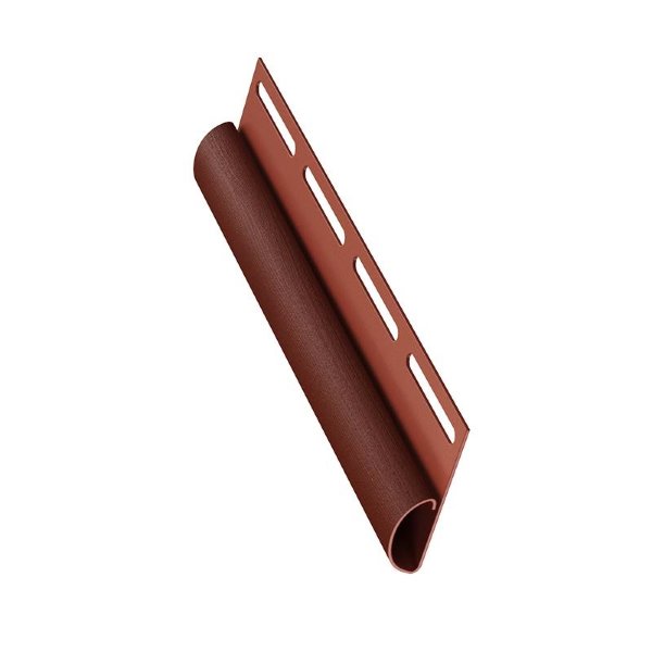 Финишная планка для сайдинга, гранат купить в Калаче-на-Дону