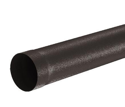 Водосток Aquasistem, Система 125x90 - Труба водосточная 3.00м RR 32 Тёмно-коричневый matt купить в Калаче-на-Дону