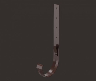 Металлический кронштейн желоба Docke Lux - Шоколад