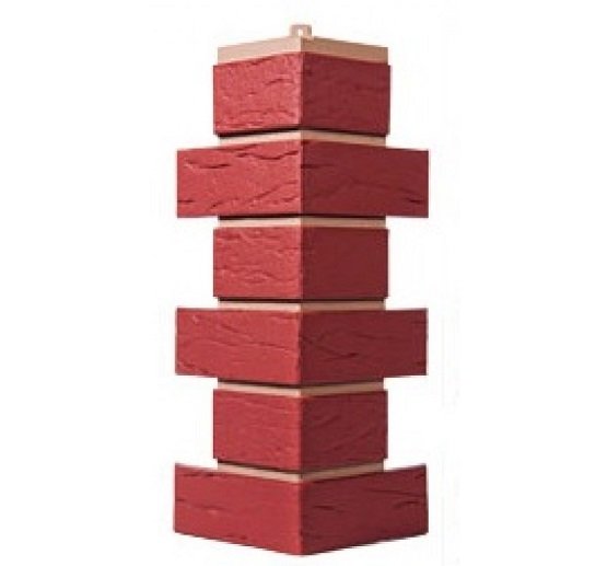 Угол T-Сайдинг-Кирпич Саман Бордо купить в Калаче-на-Дону