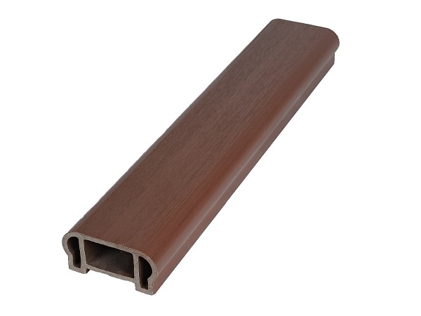 Перила верхнее фигурное Woodvex Co-Extrusion Махагон купить в Калаче-на-Дону