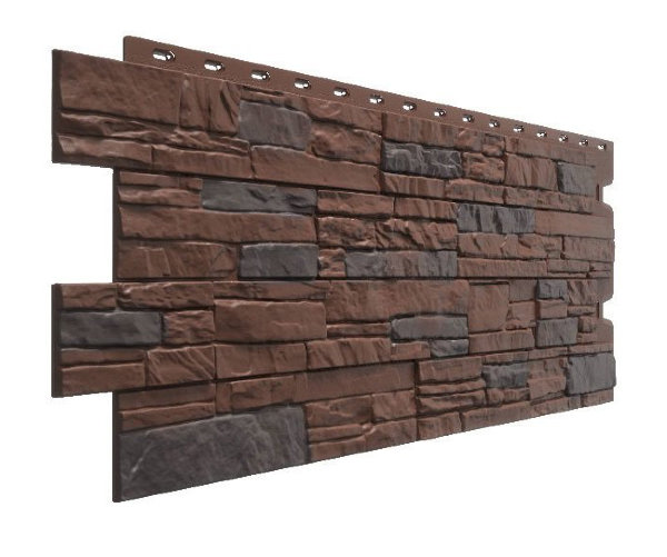 Фасадная панель Docke, Stein, Темный орех купить в Калаче-на-Дону