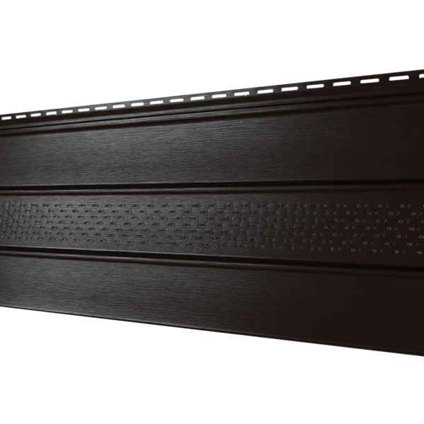 Софит Ю-Пласт PRO Классический перфорация по центру, коричневый купить в Калаче-на-Дону