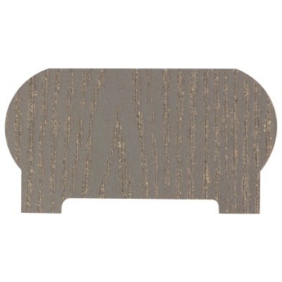 Заглушка торцевая для перил из ДПК Faynag Графит