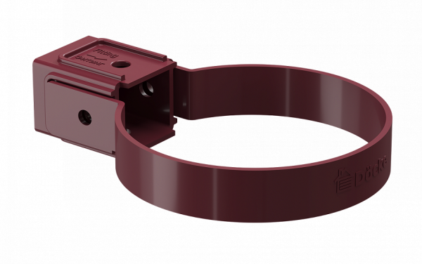 Хомут универсальный ПВХ Docke STANDART красный купить в Калаче-на-Дону