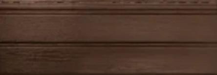 Виниловый сайдинг Альта-брус премиум Орех тёмный купить в Калаче-на-Дону