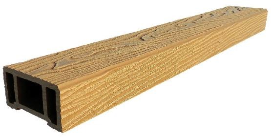 Перила ДПК 3D GardenParkett фактура дерева Бук купить в Калаче-на-Дону