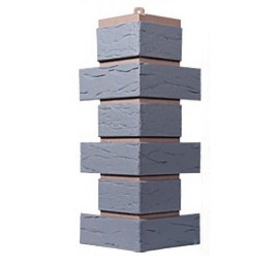 Угол T-Сайдинг-Кирпич Саман Серый купить в Калаче-на-Дону