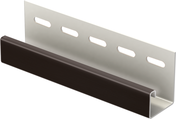 J-планка к Софиту PRO Тёмно коричневый купить в Калаче-на-Дону