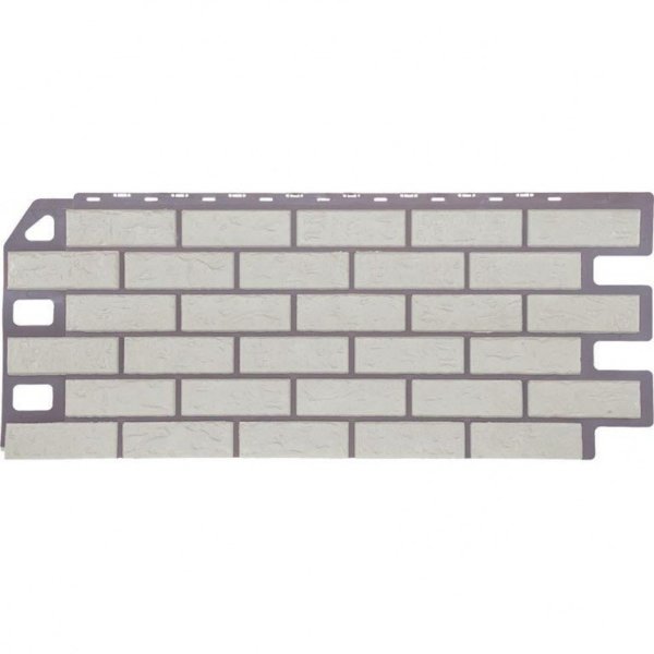 Фасадная панель FineBer, Кирпич, Мелованный белый купить в Калаче-на-Дону