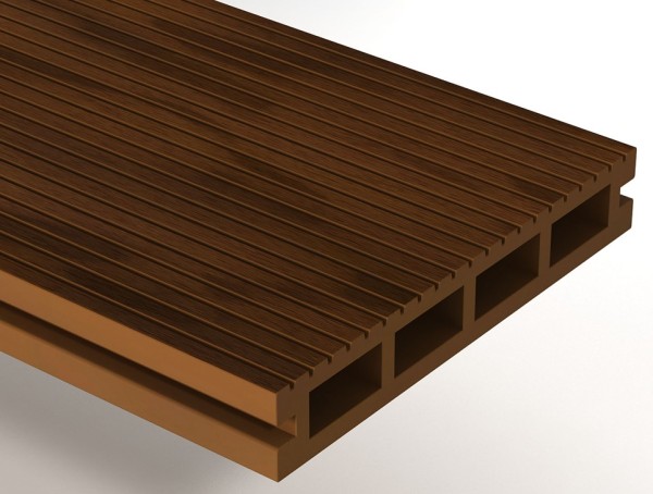 Террасная доска из ДПК WOODVEX Expert Тик купить в Калаче-на-Дону