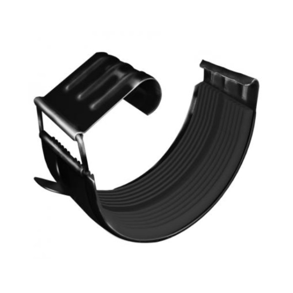 Водосток Grand Line 125x90 – Соединитель желоба RAL 9005 купить в Калаче-на-Дону