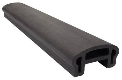 Перила вехнее фигурное Woodvex Select Графит купить в Калаче-на-Дону