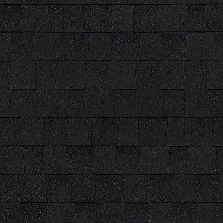 Двухслойная ламинированная черепица Shinglas, серия Фазенда – Чёрный купить в Калаче-на-Дону