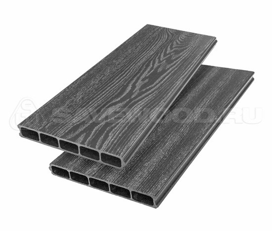 Грядочная доска ДПК 3D Savewood SW Rumex Графит купить в Калаче-на-Дону