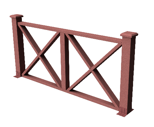 Ограждения декоративное ДПК GRINDERDECO  Тауэр мербау купить в Калаче-на-Дону