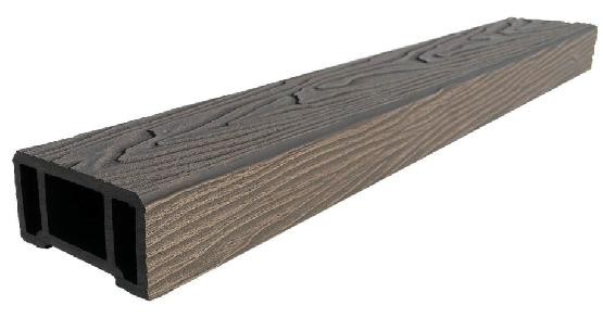 Перила ДПК 3D GardenParkett фактура дерева Венге купить в Калаче-на-Дону