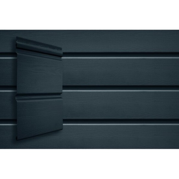 Виниловый сайдинг Grand Line Double-Брус Графит купить в Калаче-на-Дону