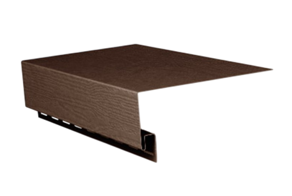 Планка приоконная широкая для Фасадных Панелей Темный Дуб купить в Калаче-на-Дону
