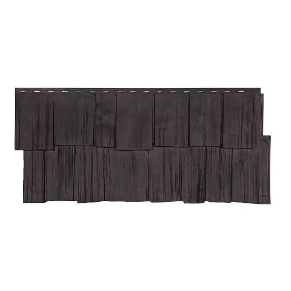 Фасадная панель T-Сайдинг- Щепа Дуб ЭКО-2 Венге купить в Калаче-на-Дону