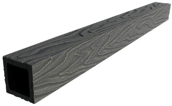 Балясина ДПК 3D GardenParkett фактура дерева Графит купить в Калаче-на-Дону