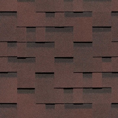 Гибкая черепица Docke, коллекция Генуя – Зрелый каштан