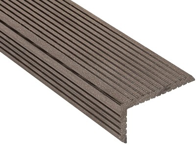 Уголок из ДПК 70х35 Венге