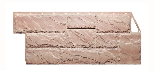 Фасайдинг Серия «Камень крупный» Терракотовый купить в Калаче-на-Дону