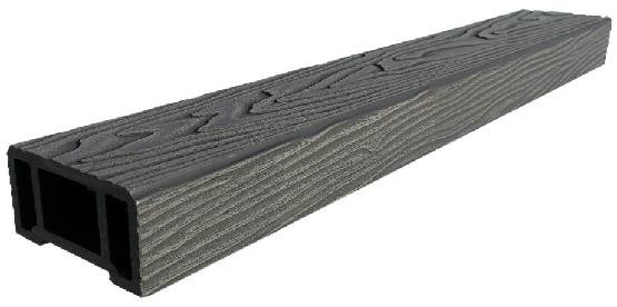 Перила ДПК 3D GardenParkett фактура дерева Графит купить в Калаче-на-Дону