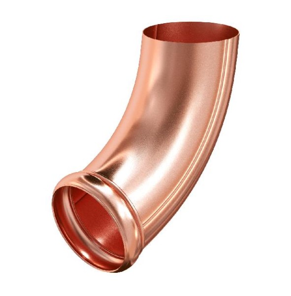 Водосток Aquasistem, система 150/100 - Отвод трубы декоративный медный купить в Калаче-на-Дону