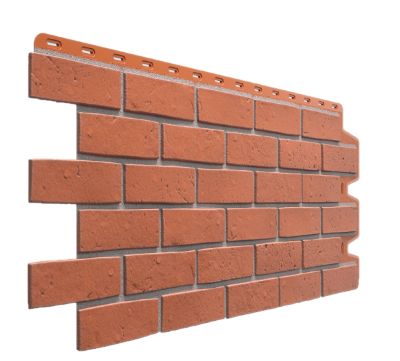 Фасадная панель Docke, Berg, Ziegelberg Кирпичный