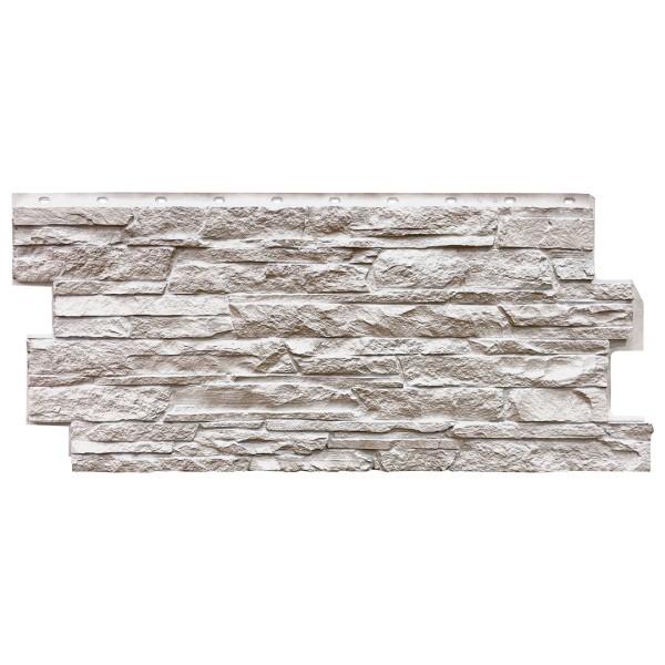 Фасадная панель FineBer, Скала, Мелованный белый купить в Калаче-на-Дону