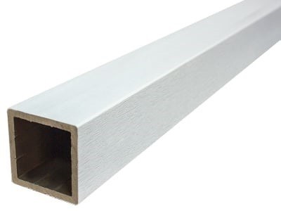 Столб опорный ДПК GardenParkett Белый купить в Калаче-на-Дону