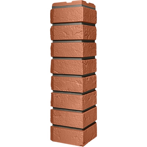 Угол наружный ДАЧНЫЙ Серия Баварский кирпич Терракотовый купить в Калаче-на-Дону