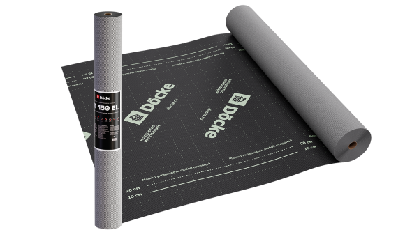 Супердиффузионная мембрана Docke, АT 150 EL трёхслойная, (универсальная с клеевой полосой) купить в Калаче-на-Дону