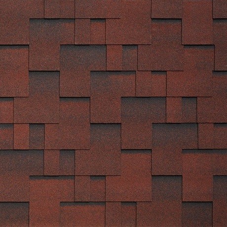 Гибкая черепица Tegola LAZIO amarone 410 купить в Калаче-на-Дону