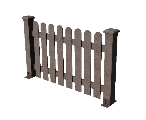 Ограждения декоративное ДПК GRINDERDECO Сежурне венге купить в Калаче-на-Дону