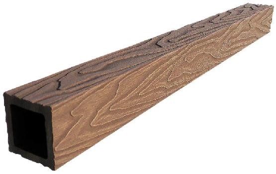 Балясина ДПК 3D GardenParkett фактура дерева Светло-коричневый купить в Калаче-на-Дону