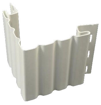 Наружный угол Рельефный широкий для сайдинга Mitten купить в Калаче-на-Дону