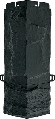 Угол наружный Альта-Профиль Гранит ЭКО - Графит купить в Калаче-на-Дону