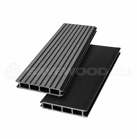 Террасная доска из ДПК SW Ulmus «SaveWood» черный купить в Калаче-на-Дону
