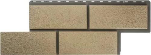 Фасадная панель Альта-Профиль Неаполитанский камень - Слоновая Кость купить в Калаче-на-Дону