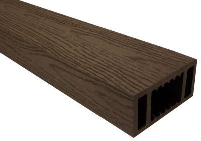 Перила нижнее Woodvex Select Темно-Коричневый купить в Калаче-на-Дону